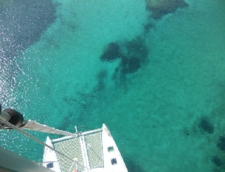 eaux turquoises en Corse